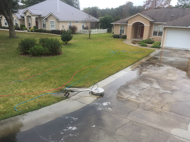 driveway cleaning and power washing fl lake city